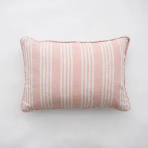 Peony Stripe Bolster With Piping